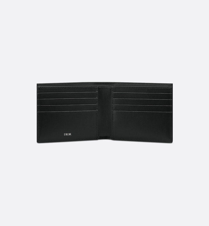 Bifold Wallet  Black CD Diamond Canvas