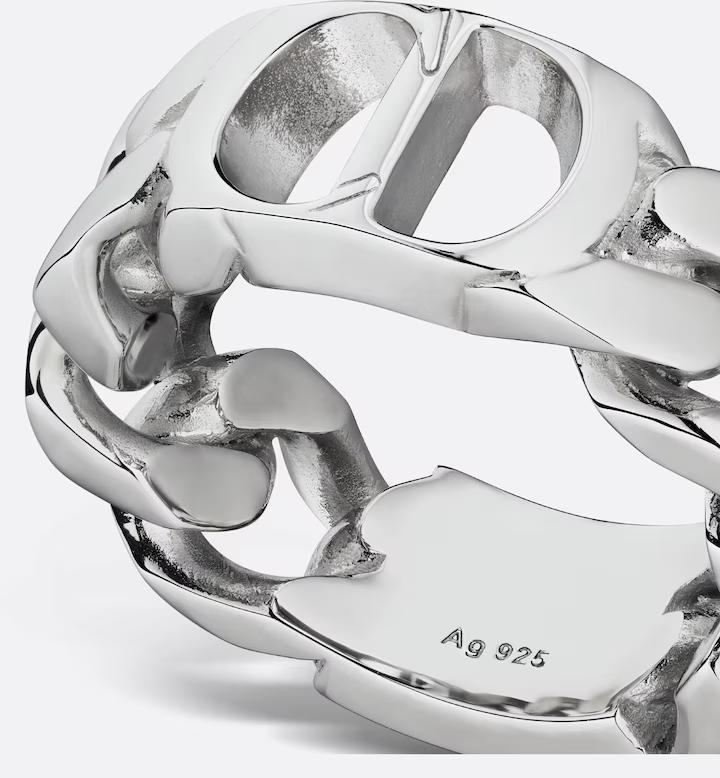 CD Icon Chain Link Ring