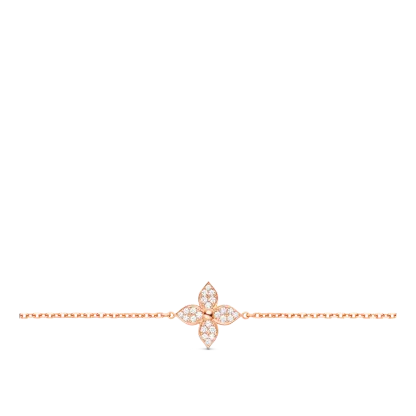 Star Blossom Bracelet, Pink Gold And Diamonds