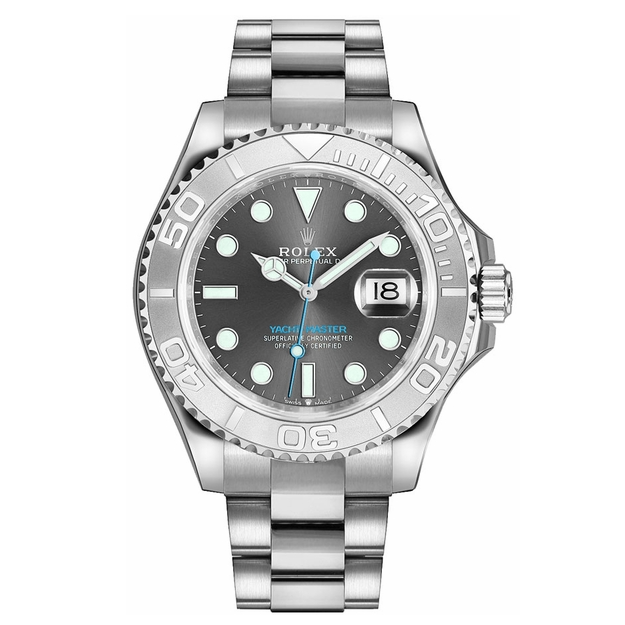 Yacht-Master 40 Platinum Bezel Men's Watch 126622-0001