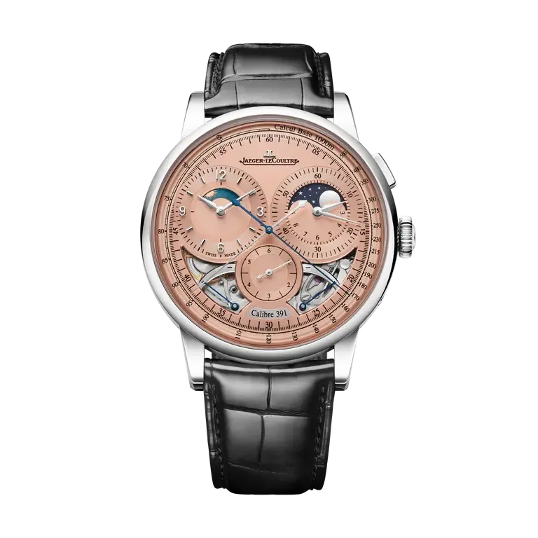 Duometre Chronograph Moon 42.5 mm, Platinum 950/1000, Manual winding