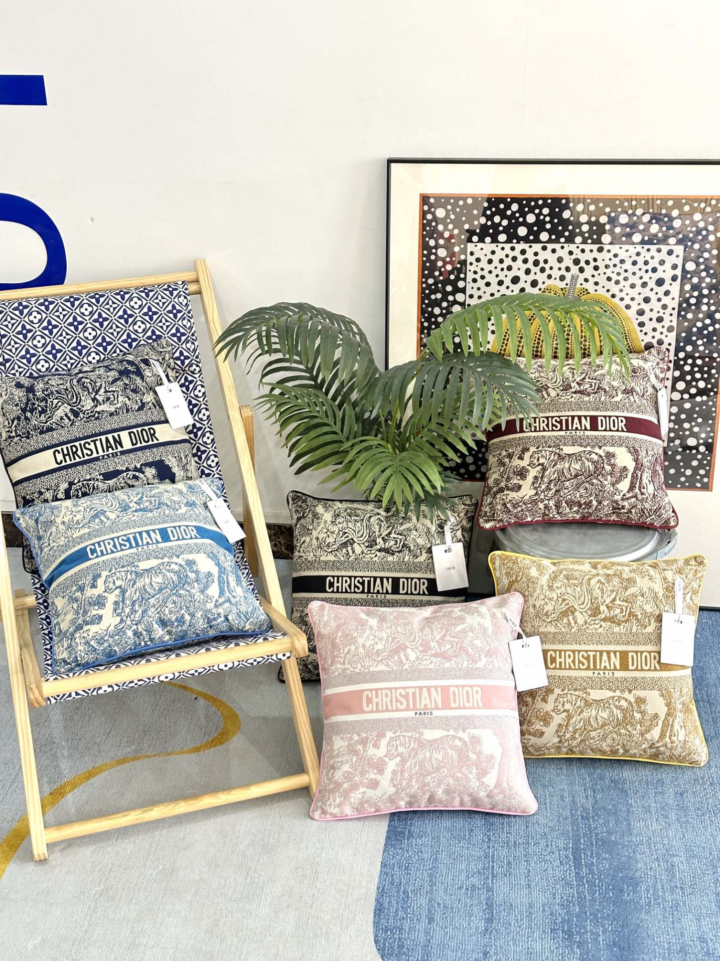 Dithtor Maison — "Jungle Tiger" Collection Throw Pillow / Cushion