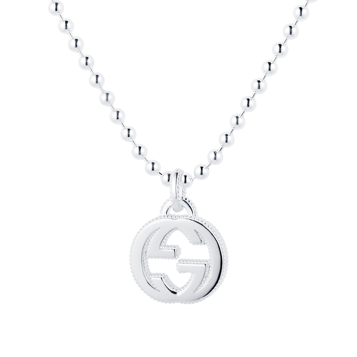 Interlocking Sterling Silver Necklace