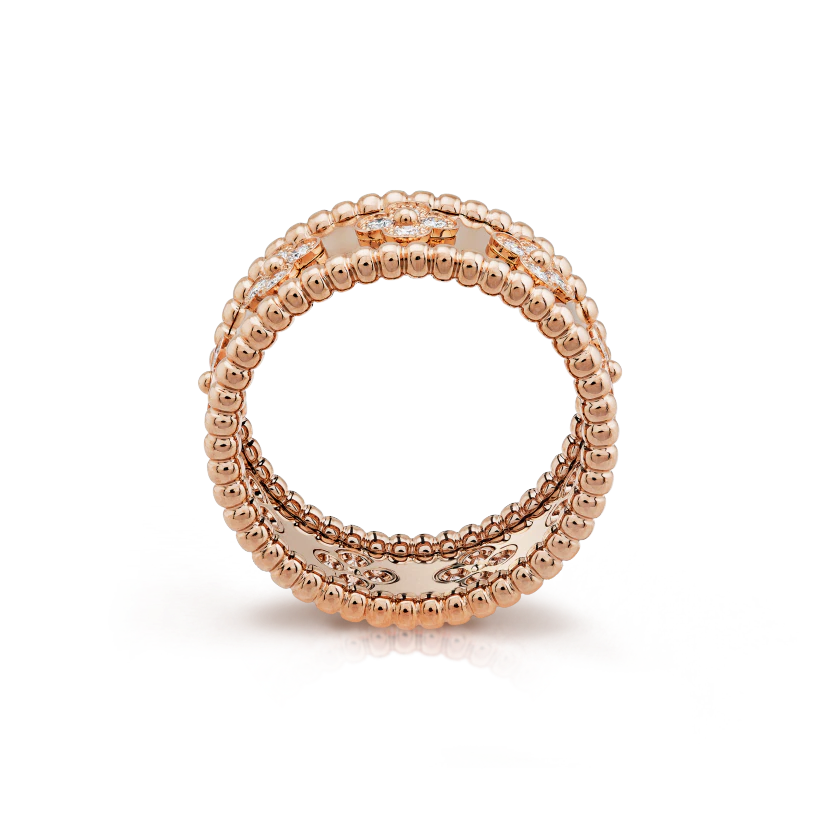 Perlee clovers ring, medium model