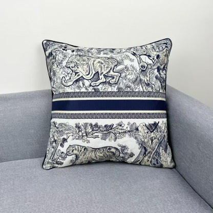 Dithtor Maison Embroidered Throw Pillows & Lumbar Cushions