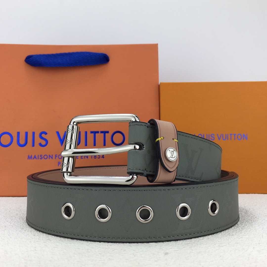Monogram Titanium Belt