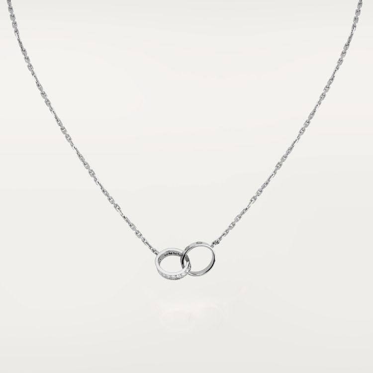 LOVE NECKLACE, DIAMONDS