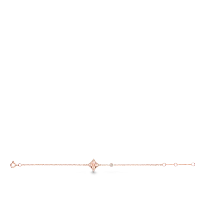 COLOR BLOSSOM BB STAR BRACELET, PINK GOLD, PINK MOTHER-OF-PEARL AND DIAMOND