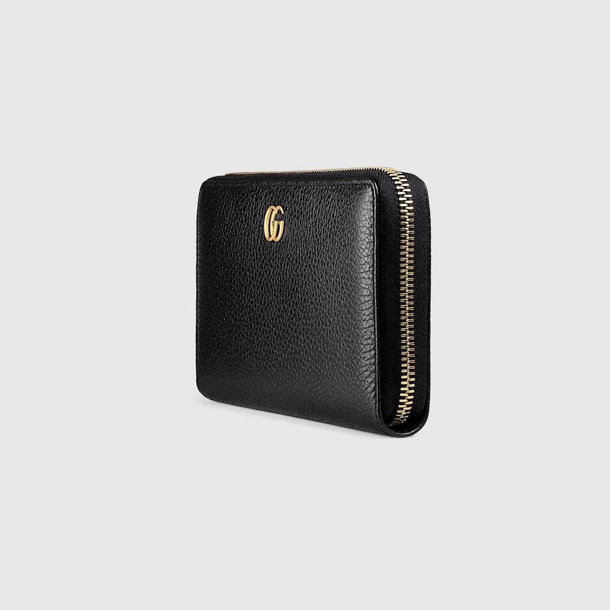 LEATHER ZIP AROUND WALLET