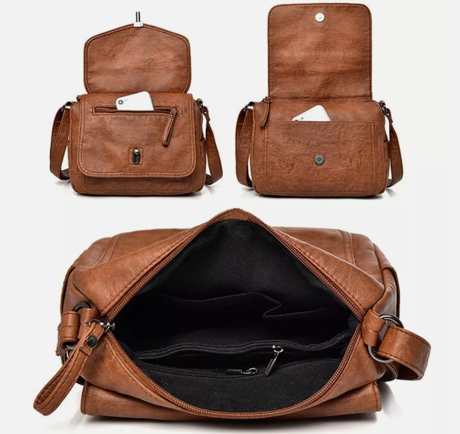 Women High Quality Shoulder Bag Designer Crossbody Bag Leather Luxury Purse