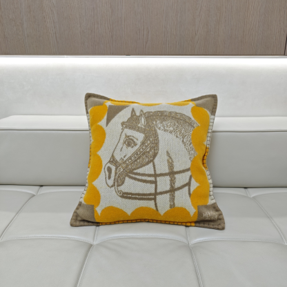 Herthtmès New Cashmere Blanket [Cheval Joker Cushion/Throw Pillow]