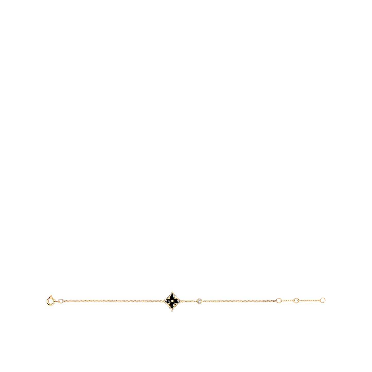 Color Blossom BB Multi-Motifs Bracelet, Pink Gold, White Mother-of-Pearl And Diamonds