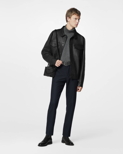 Damier Print 40MM Reversible