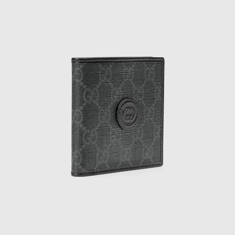 WALLET WITH INTERLOCKING G