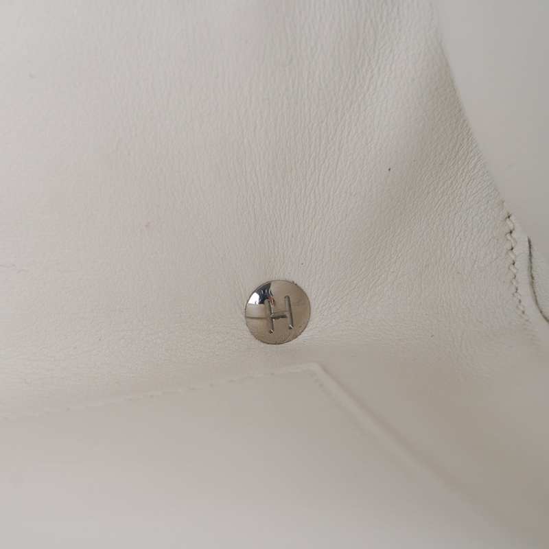 Kelly 35 Picnic Bag White Swift Leather / Osier (Wicker) Limited Edition