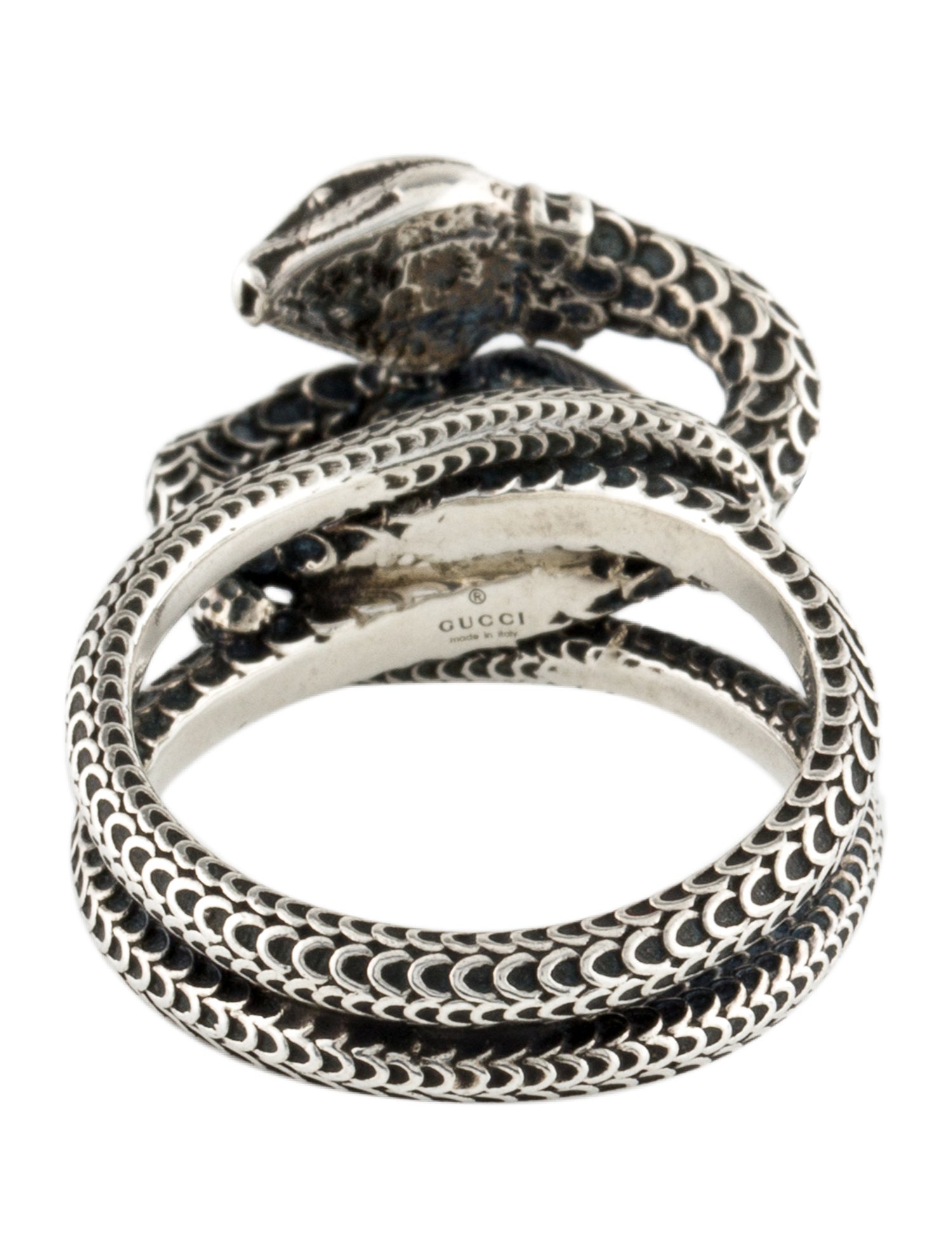 Garden Snakes Cocktail Ring