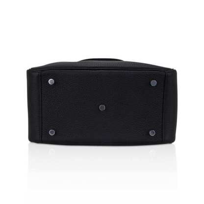 Lindy 26 Bag Black Clemence Leather with Palladium Hardware
