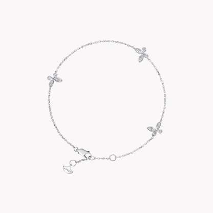 Pavé Butterfly Diamond Petite Bracelet