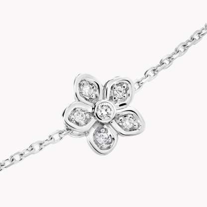 Wild Flower Petite Pavé Diamond Bracelet