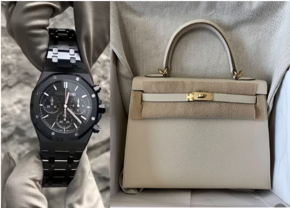 Top watch and bag