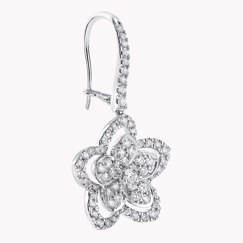 Wild Flower Diamond Earrings