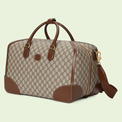 DUFFLE BAG WITH INTERLOCKING G