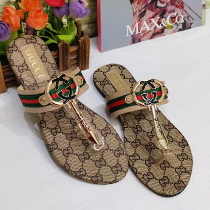 WOMEN'S SLIDE WITH DOUBLE G