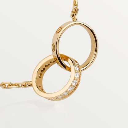 LOVE NECKLACE, DIAMONDS