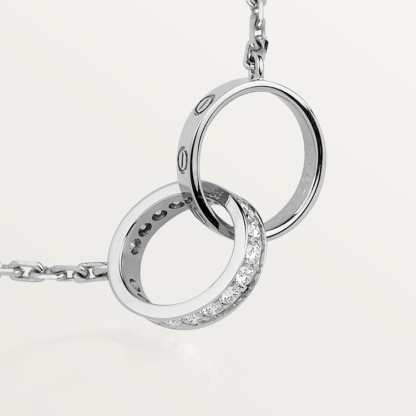 LOVE NECKLACE, DIAMONDS