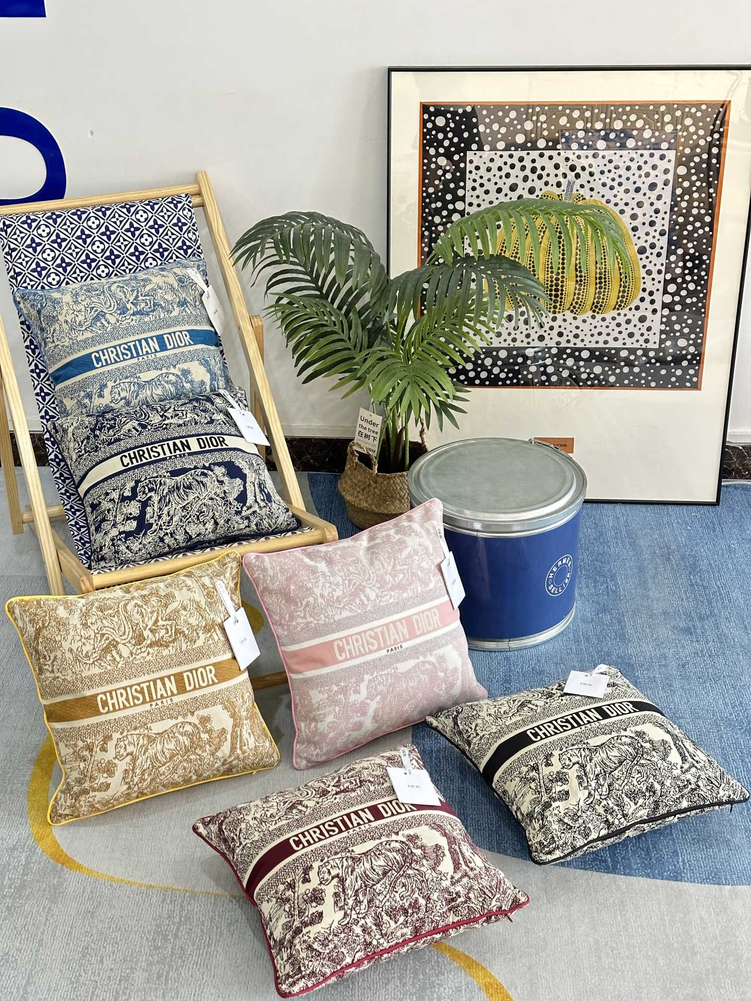 Dithtor Maison — "Jungle Tiger" Collection Throw Pillow / Cushion