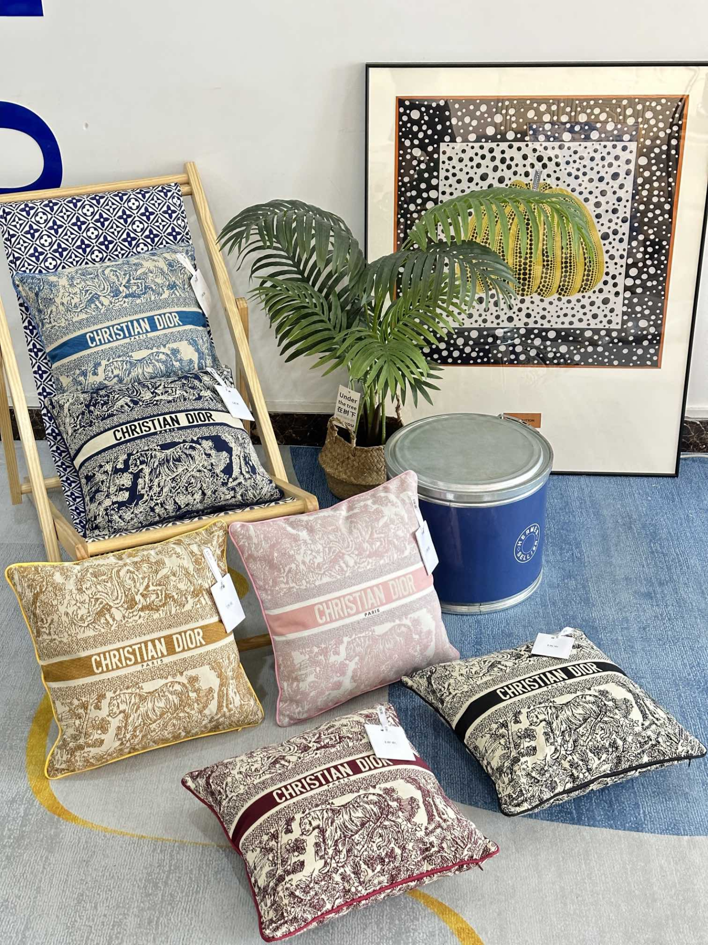 Dithtor Maison — "Jungle Tiger" Collection Throw Pillow / Cushion