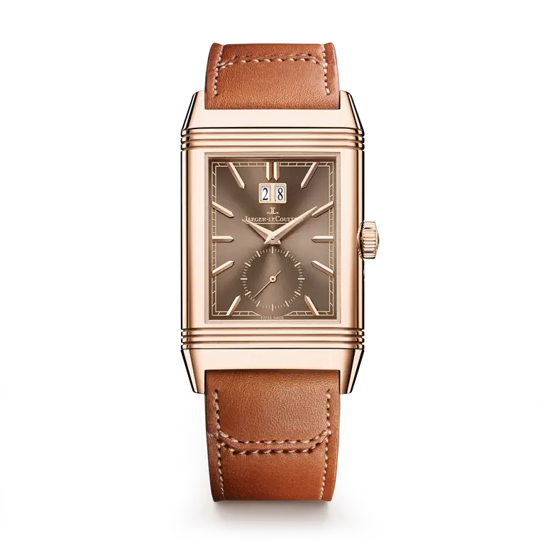 Reverso Tribute Geographic 49.4 x 29.9 mm, Pink Gold 750/1000 (18 carats), Manual winding