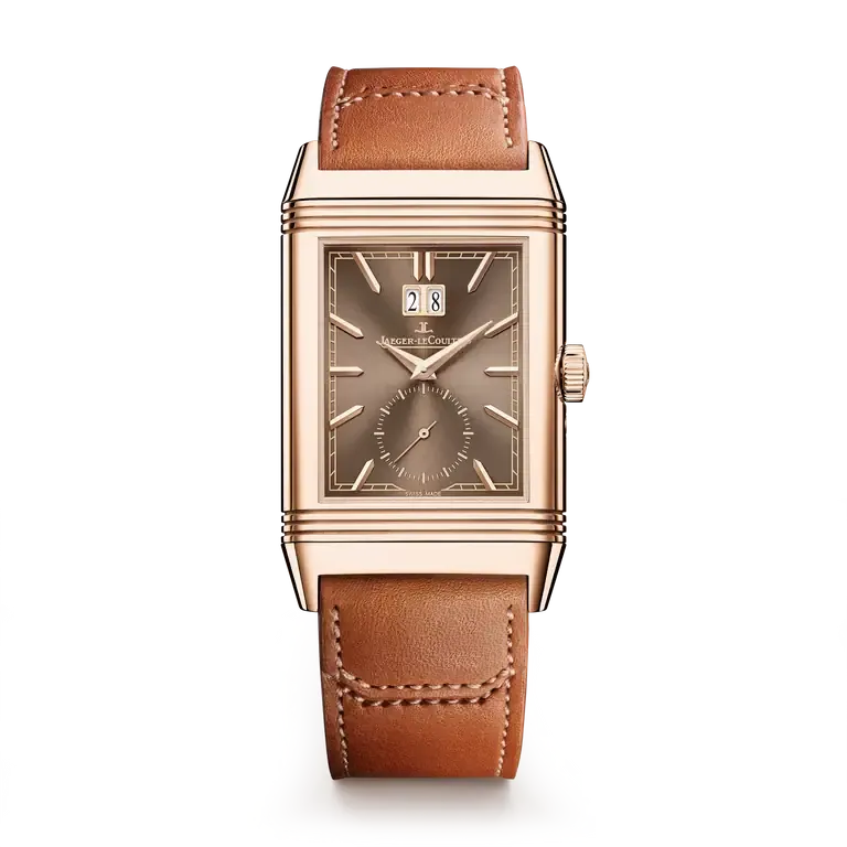 Reverso Tribute Geographic 49.4 x 29.9 mm, Pink Gold 750/1000 (18 carats), Manual winding