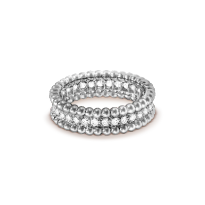 Perlee diamonds ring, 1 row