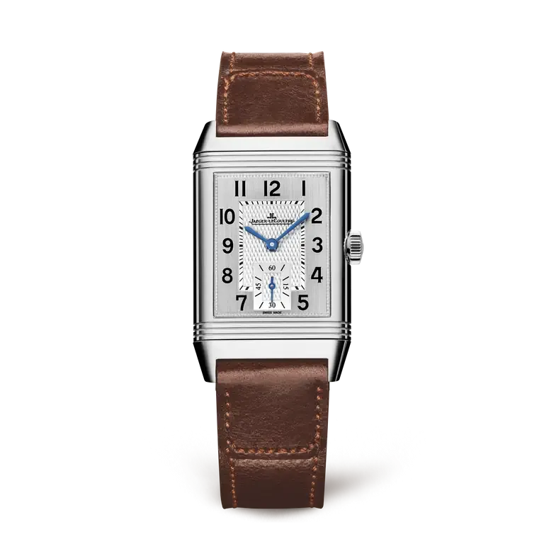 Reverso Classic Duoface Small Seconds 42.9 x 25.5 mm, Stainless steel, Manual winding
