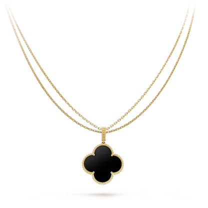 Magic Alhambra long necklace, 1 motif