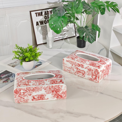 Ditht Ao || Red Tiger Tissue Box