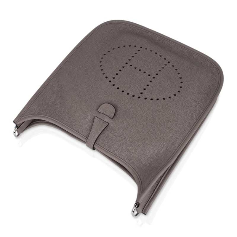 Evelyne PM Bag Gris Asphalte Palladium Hardware New w/Box