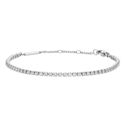 Classic Tennis Bracelet Silver