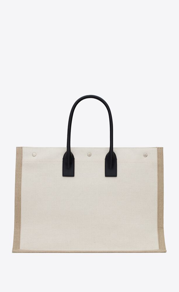 RIVE GAUCHE TOTE IN CANVAS