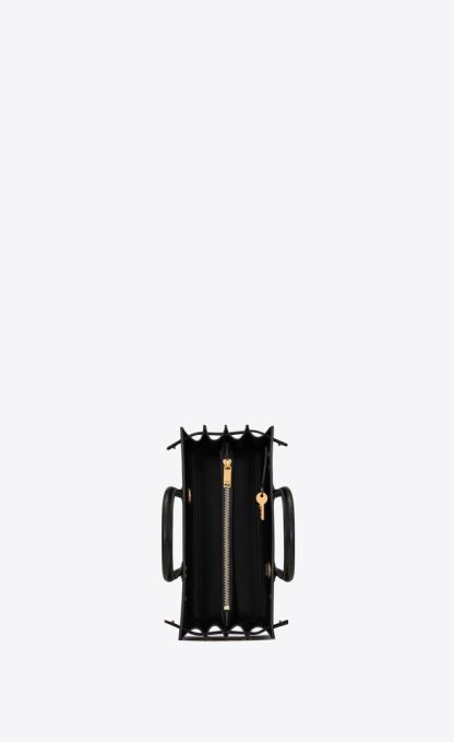 SAC DE JOUR BABY IN MATTE CROCODILE EMBOSSED LEATHER