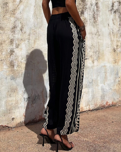 Women's Comfortable Bohemia Print Casual Pants