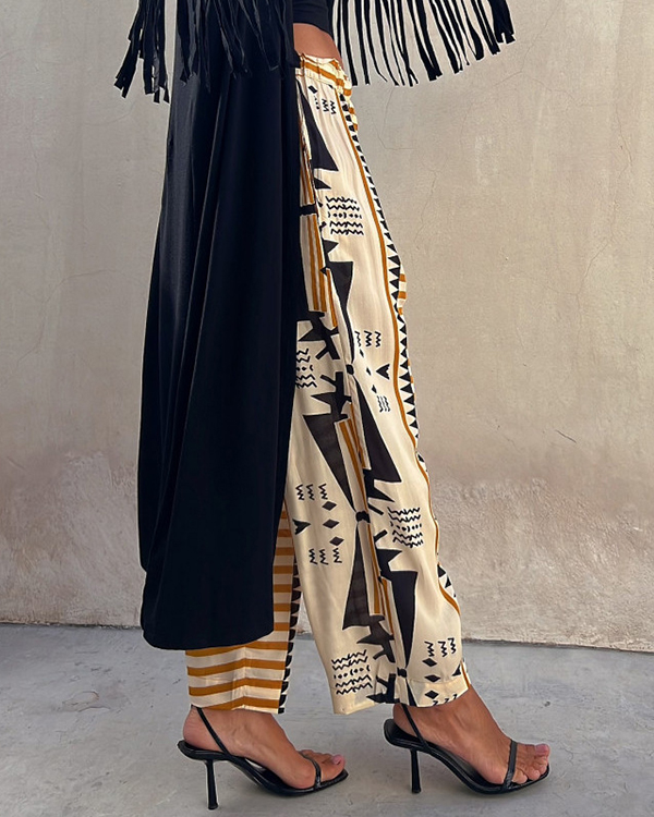 Women's Comfortable Bohemia Print Casual Pants