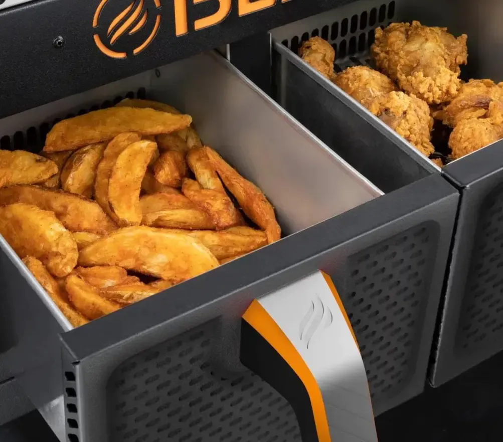 💥Clearance Sale🔥Blackstone 2-Burner 28" Griddle with Electric Air Fryer and Hood