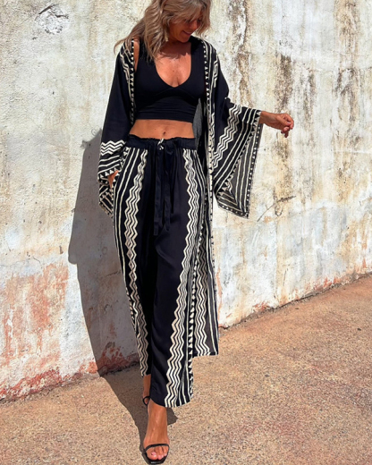 Women's Comfortable Bohemia Print Casual Pants