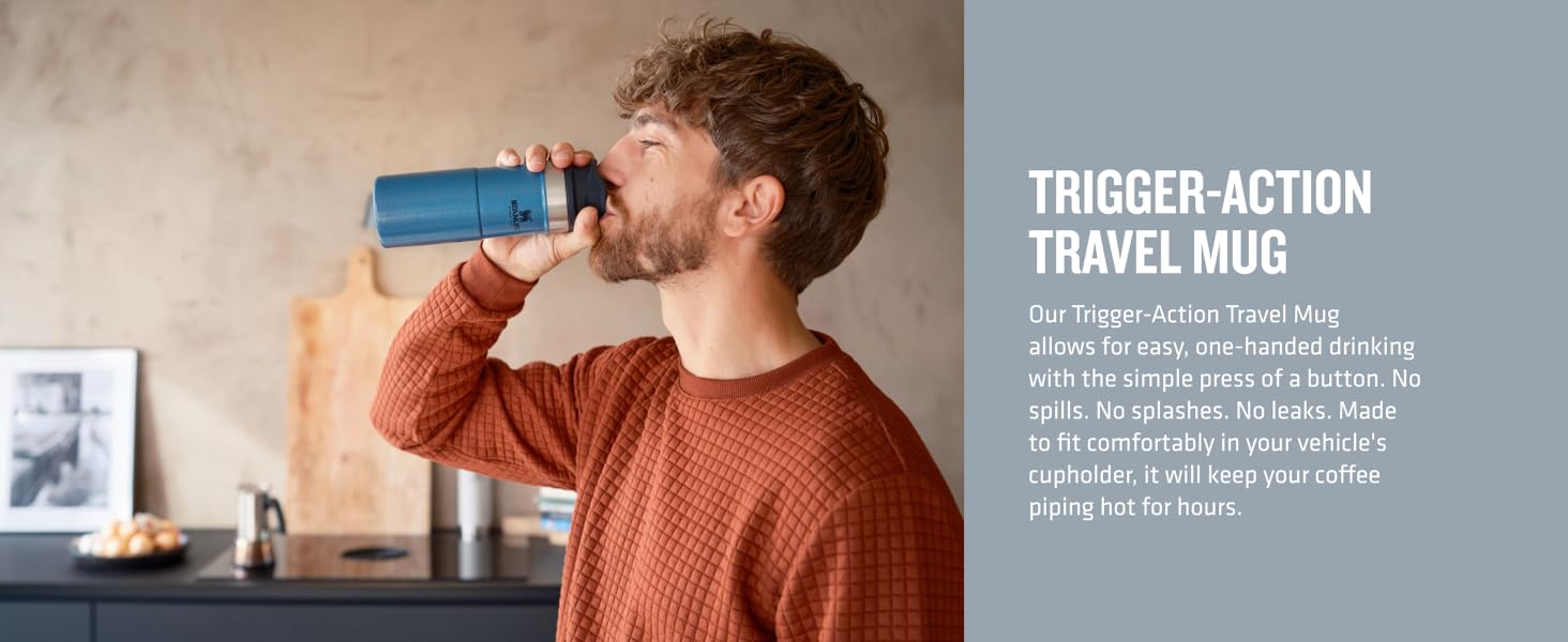 Trigger Action Travel Mug