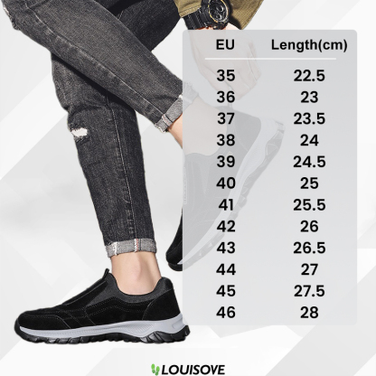 Sconto del 50% sulle scarpe da passeggio alla moda e sulle scarpe ortopediche ergonomiche in prevendita invernale.