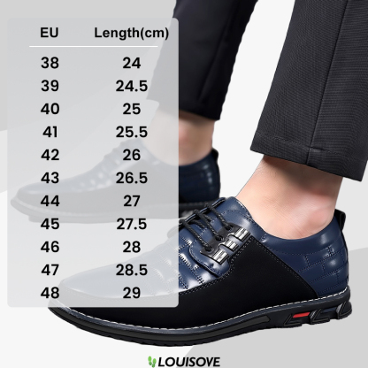 Lo sconto di oggi è del 50%, scarpe ortopediche in pelle da uomo, alleviano il dolore al tallone e riducono la pressione fisica sui piedi