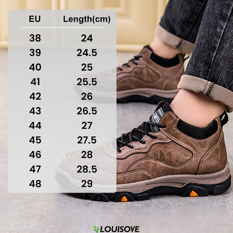 Lo sconto di oggi è del 50%. Le scarpe ortopediche da uomo possono alleviare la pressione sui piedi e proteggere meglio i piedi e le ginocchia.