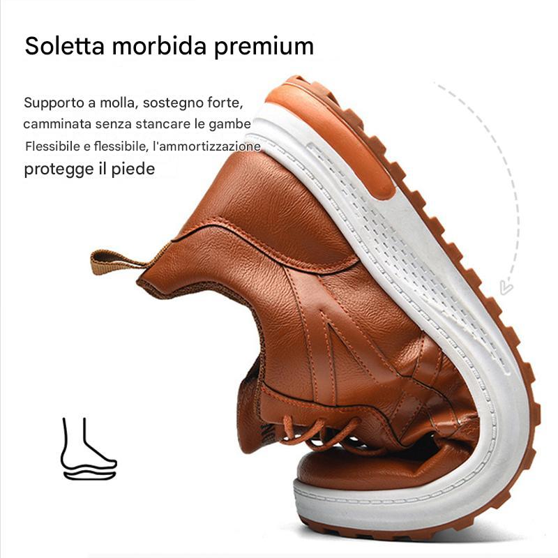 (🔥50% DI SCONTO OGGI - DA NON PERDERE) Scarpe ortopediche da uomo in vera pelle dal design ergonomico
